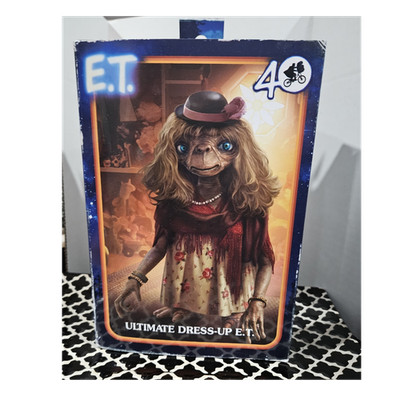Two collectible E.T. with accessories new in box