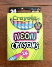 Crayola Crayons-Neon 24 Crayons