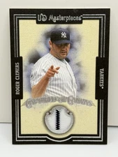 2007 UD Masterpieces - Captured on Canvas Roger Clemens #CC-RC (MEM) Game used