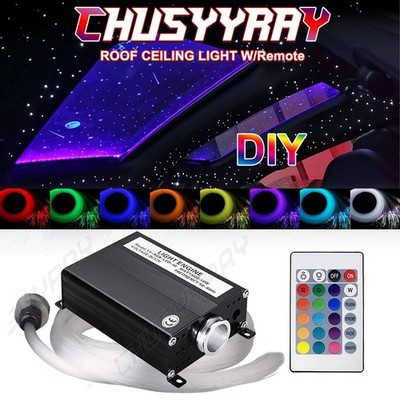 300PC Fiber Optic CAR HOME Headliner Star Light kit Roof Ceiling LIGHT W/Remote