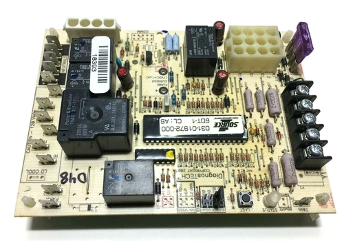 York Luxaire Coleman 031-01972-000 Furnace Control Board 6DT-1 CL:A6 used #D48