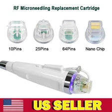 Replace Disposable 25/64/10/Nano Pins Cartridge Tips for 2 In 1 Skin Care Device