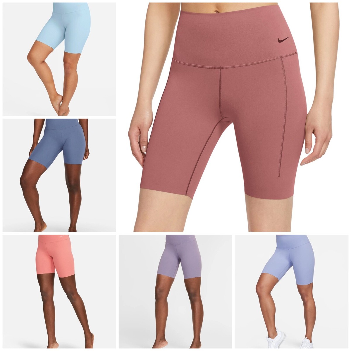 ★NIKE★W ZENVY GENTLE-SUPPORT 8INCH ショートパンツ★追跡可 NWT Women's Nike Zenvy Gentle-Support High-Waisted 8