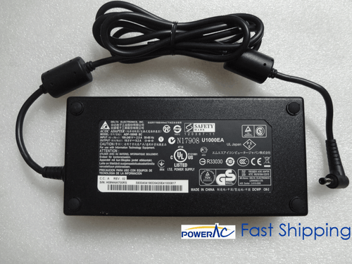 Genuine 19.5V9.2A 180W MSI GT70 2PE-1099NE Dominator Pro AC Adapter Charger - Afbeelding 1 van 3