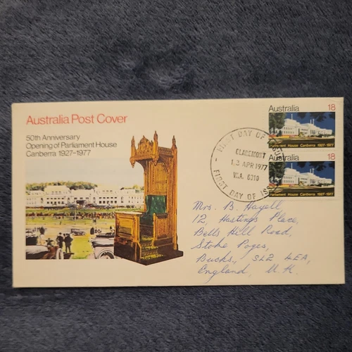50th Anniversary Of The Opening Of Parliament House 1977 Australia Claremont