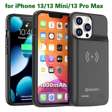 NEWDERY for iPhone 13/13Mini/13 Pro Max Wireless Charging Battery Charger Case