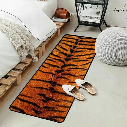 Animal Print Hallway Carpet Kitchen Non-Slip Floor Mat Bedroom Rug Door Runner - Picture 3 of 26