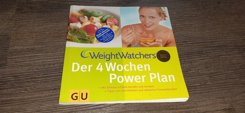 Weight Watchers * Der 4 Wochen Power Plan * schlank werden abnehmen Fitness Buch