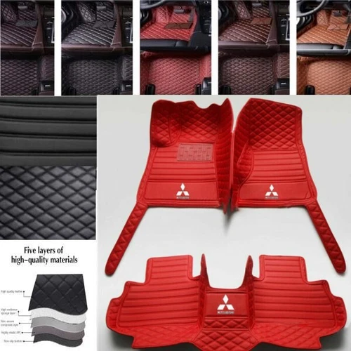 Fit for Mitsubishi Mirage Car Floor Mats Cargo Liners Auto Carpets Custom Mats - Imagen 33 de 38