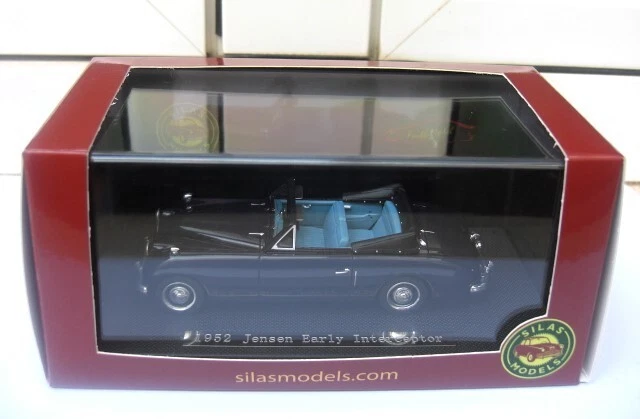 Jensen Early Interceptor open 52 Silas MIB 1:43 n matrix neo jaguar rolls royce - Imagen 4 de 4