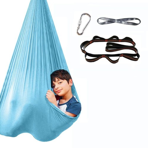 Elastic Children Kid Hammock Yoga Therapy Kid Autism ADHD Sensory Swing Sling US - Picture 14 of 25