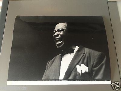 LOUIS ARMSTRONG - ORIGINAL PRESSEFOTO 24x18 cm