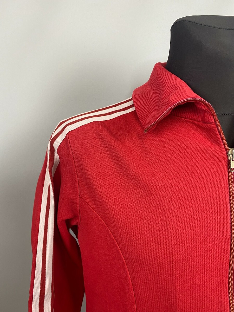 ADIDAS JACKET VINTAGE 1970's WEST GERMANY TRACKTOP SPORT ADIDAS JACKET VINTAGE 1970's WEST GERMANY TRACKTOP SPORT