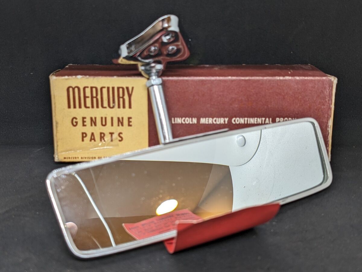 NOS 1955 MERCURY MONTEREY MONTCLAIR MC NON GLARE REAR VIEW NOS 1955 MERCURY MONTEREY MONTCLAIR MC NON GLARE REAR VIEW