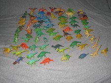HTF Lot of 75 Dinosaur Figure Toys Lot Mixed Figurines for Kids