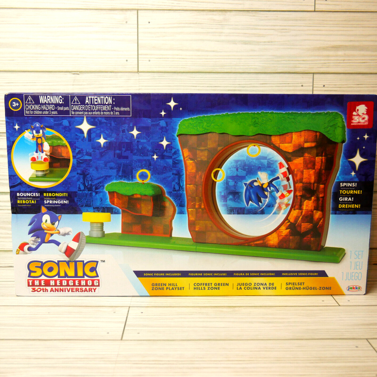 Sonic The Hedgehog - Playset Green Hill Zone