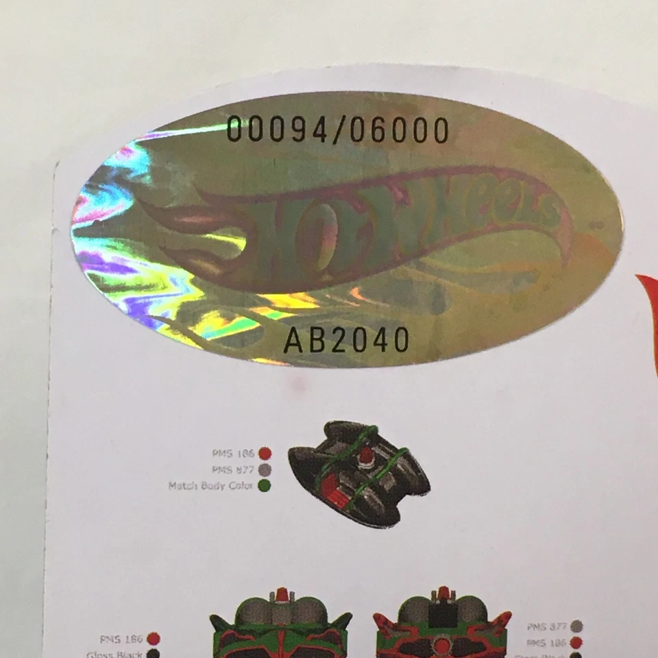 RLC Batmobile 2017 Holiday Car Classic TV Series Red Green ULTRA Low #94 of 6000 - Image 2 of 4