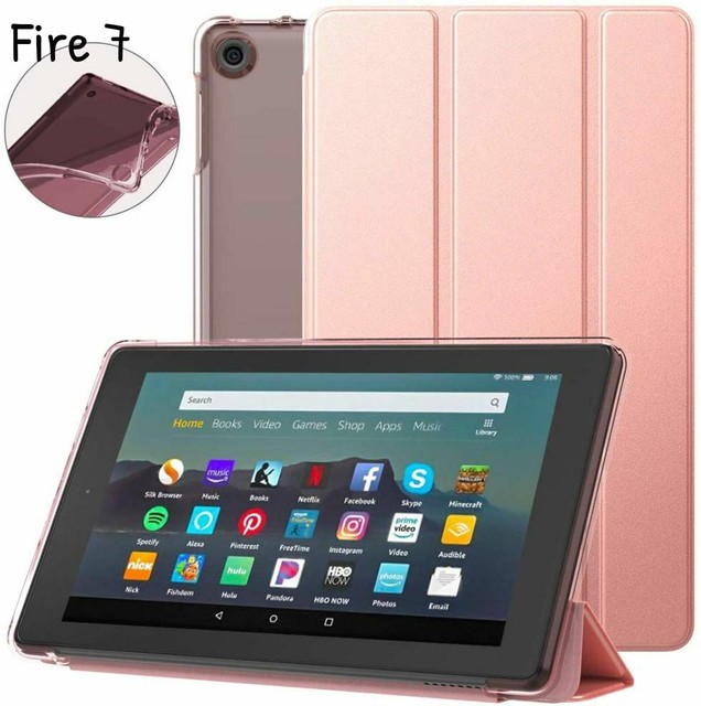 Case For AllNew Amazon Fire 7 Tablet 9 Generation 2019 Release Rose