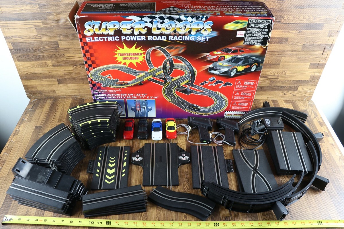 Golden Bright Super Loops Electric Power Road Racing Set Golden Bright Super Loops Electric Power Road Racing Set
