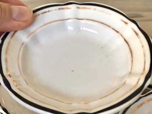 Antik Puppenservice Porzellan Tafelservice Essservice Puppenservice Geschirr - Bild 16 von 24