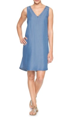 Gap TENCEL Tie Back Dress Women`s Dresses Msrp %59.99 NWT | eBay