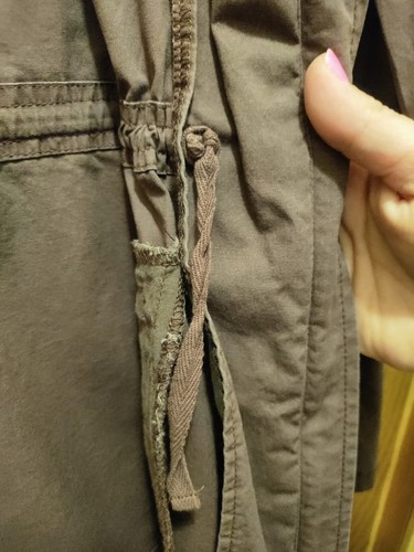 Maurices Utility Cargo Jacket Lightweight Womens LG brown Lightweight - Picture 6 of 7