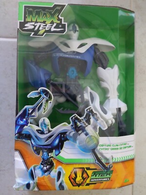NEW MAX STEEL CAPTURE CLAW CYTRO ACTION FIGURE 2011 ROBOT MECH DROID! A105