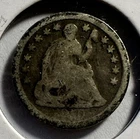 1850-O Seated Liberty Half Dime - (P16-4)