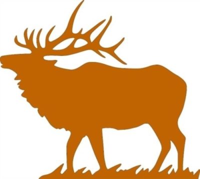 Wood Elk Shape, Unfinished Shape, Wood Cutout, Wooden Paintable Craft