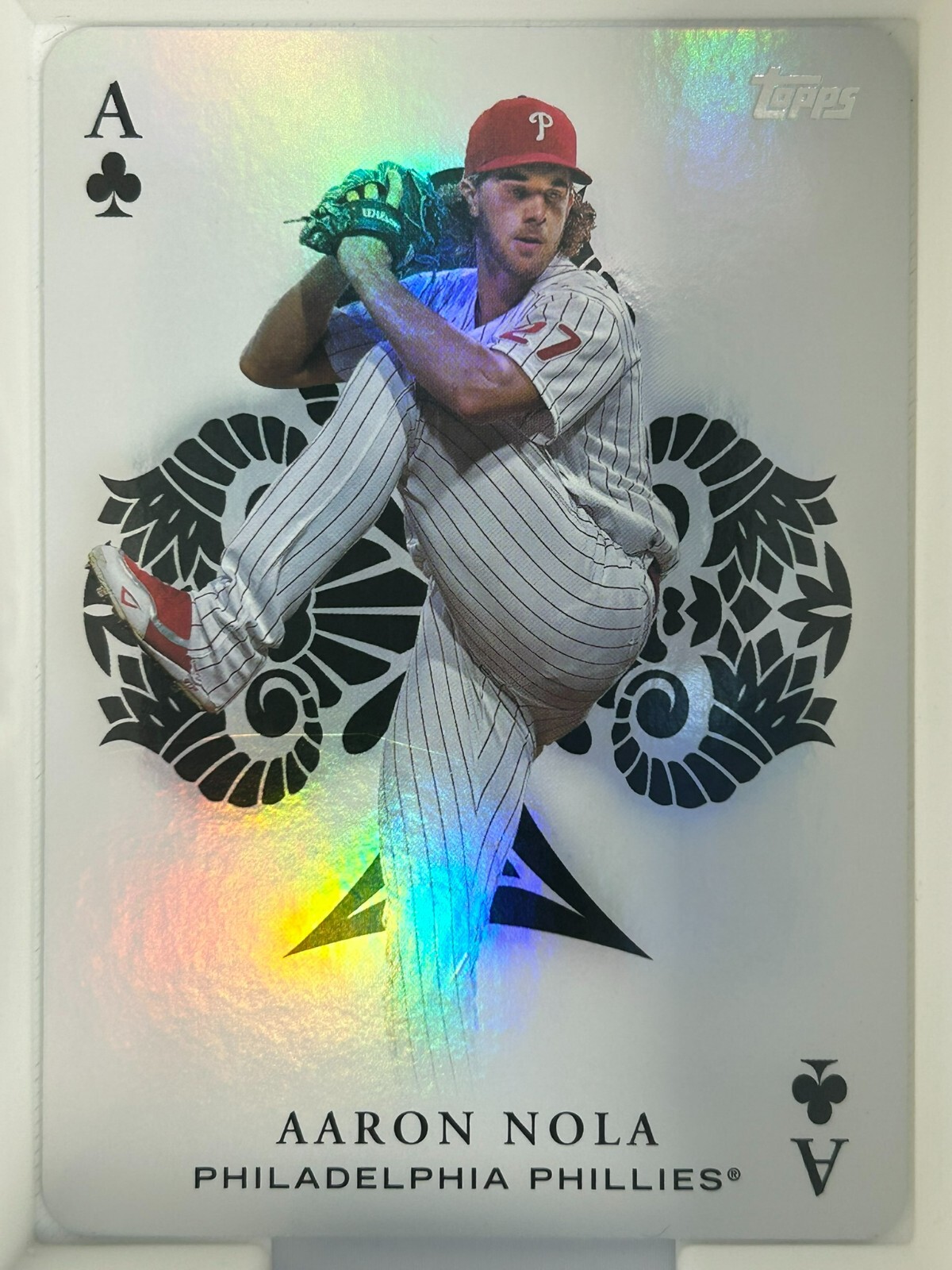 2023 Topps Series 1 - All Aces Aaron Nola #AA-16 Refractor