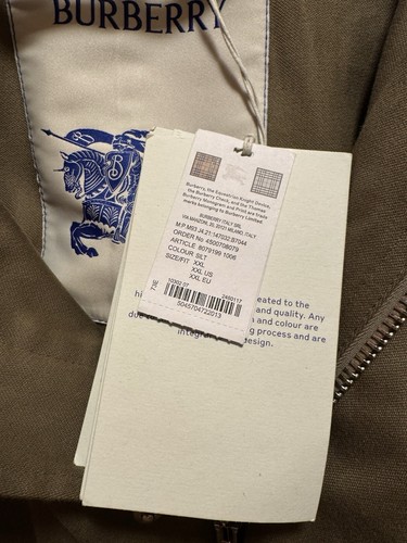 New Authentic Burberry Parka Jacket Coat With Hoodie Size XXL Retail $3,000 - 第 11/13 張圖片