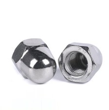 UNC 8# 10# 1/4" 5/16" 3/8"Acorn Cap Nuts Dome Head Decorate Nut,A2 304 Stainless