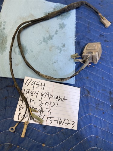 1984 Yamaha Tri Moto YTM 200 L Main Engine Wiring Harness Ecu Cdi 119 - Picture 14 of 15