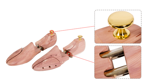 Horma de madera de Cedro línea Lujo para Zapatos De Hombre y Donna - Imagen 5 de 7