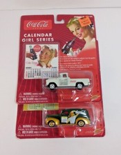 NIB Coca-Cola Johnny Lightning Calendar Girl series lot of 2 E4