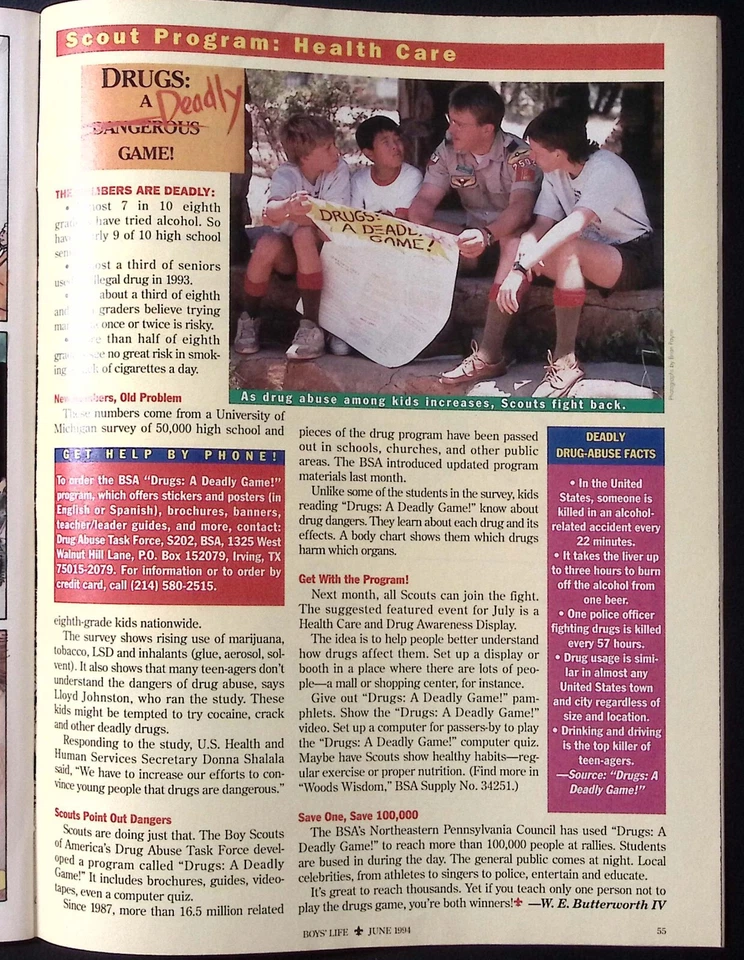 1994 JUNE BOY'S LIFE WORLD CUP ALEXI LALAS D-DAY SEYMOUR REIT ERNIE COLON Z1286 Foto 3 de 4