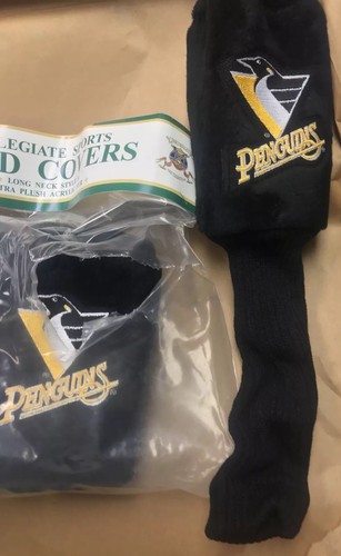 NHL Pittsburgh Penguins Golf Club Headcover For Drivers/woods 3 Covers - Picture 2 of 7