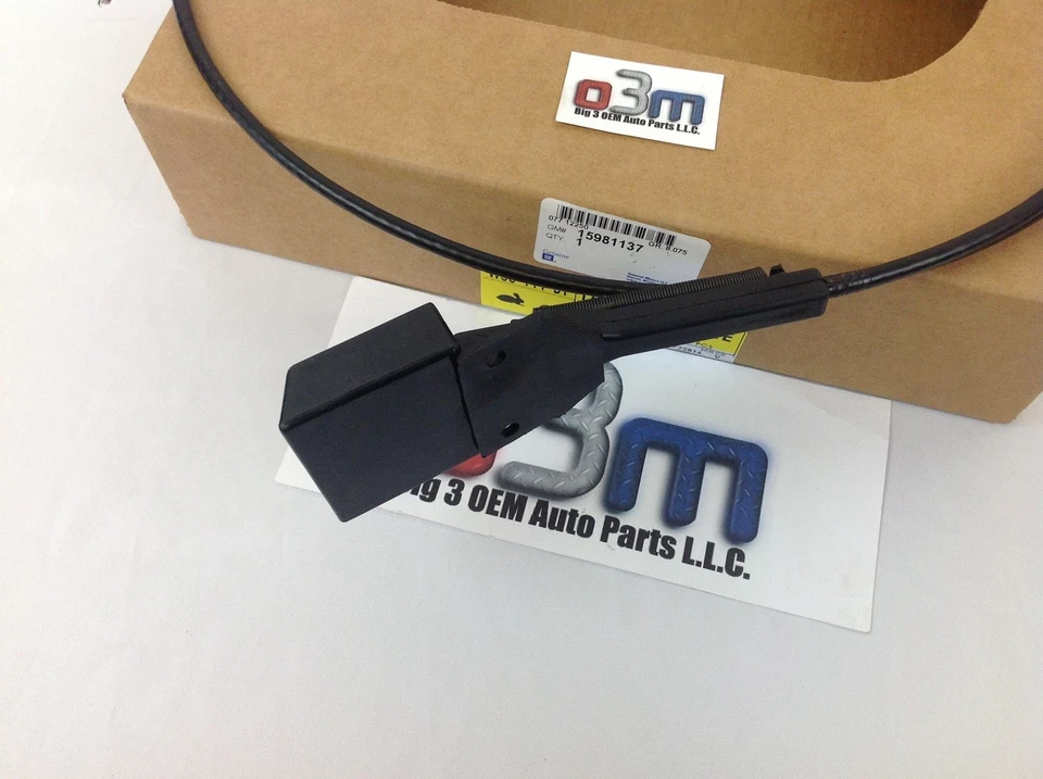 88-94 C/K Chevrolet Silverado GMC Sierra capó cierre cable mango GM OEM Foto 3 de 4