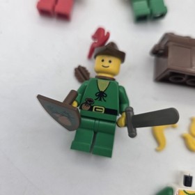 LEGO 6071 Forestmen's Crossing  Minifigures Accessories Forestwoman Torso Lot