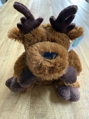 Wish Pets Moose Hand Puppet Plush Toy NEW