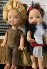 (2) Vintage 2003 Barbie Swan Lake Kelly Dolls Tommy Ivan Porcupine Carlita Skunk