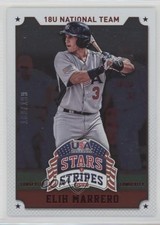 2015 Panini Stars and Stripes Longevity Parallel Ruby /199 Elih Marrero #37 z6b