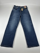 Levi's Jeans Womens 29x27 Blue Denim High Rise Ribcage Straight Ankle