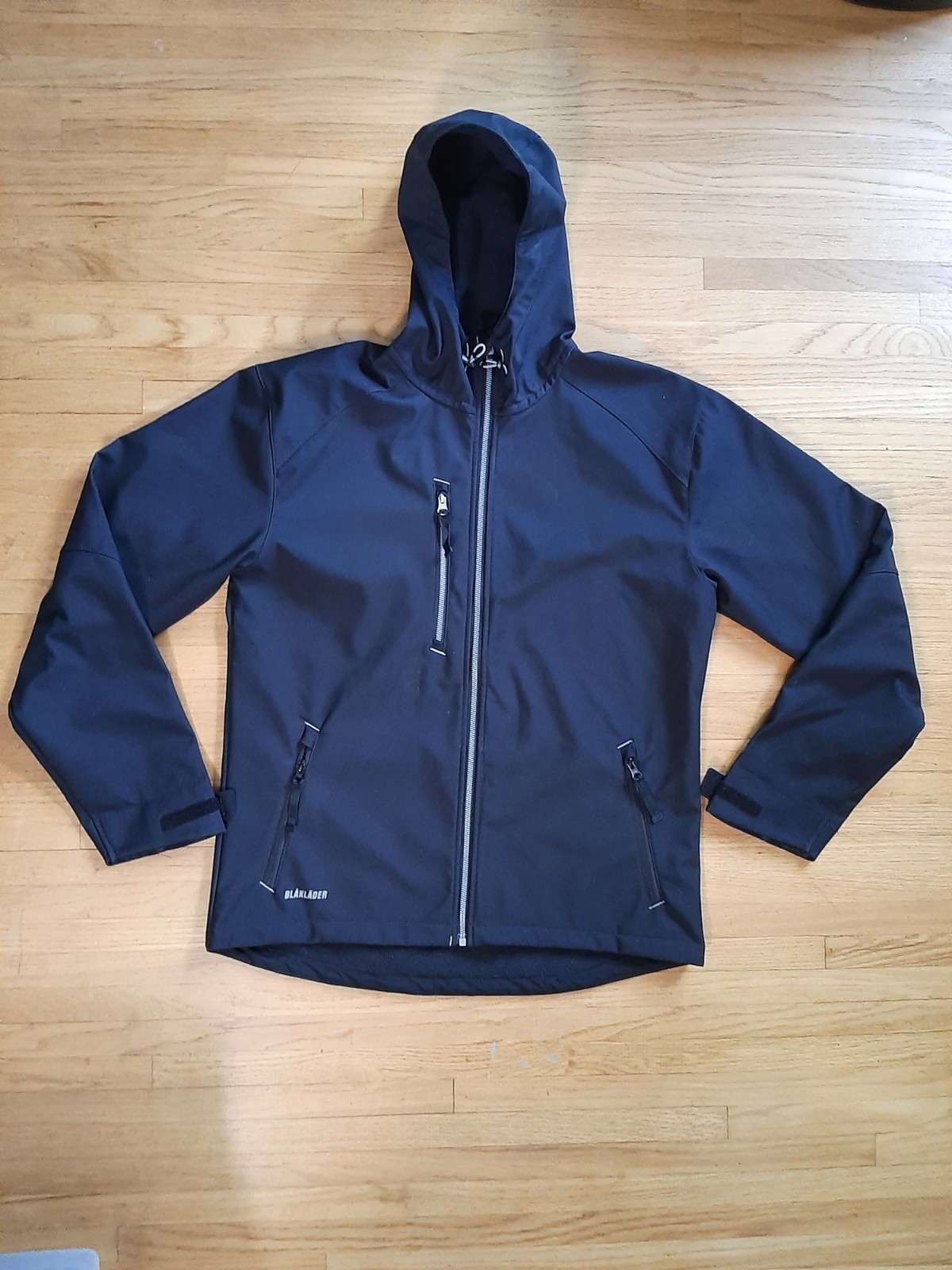 Blaklader Softshell Hooded Work Jacket Black Men'… - image 3