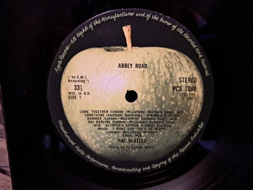 * THE BEATLES * ABBEY ROAD * APPLE PCS 7088 * 1969 PRESSING * - Picture 2 of 4
