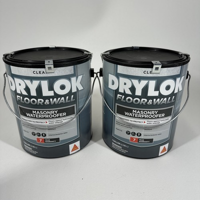 #ad 2x Drylok 1 gal. Clear Interior Exterior Floor amp; Wall Masonry Waterproofer $79.99