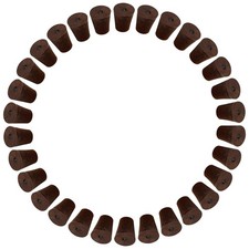 30 Stück Anzuchtschwämme, ideal als Ersatz für Erde für Salat- und