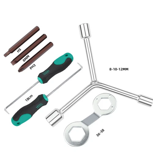 Comprehensive Tool Set for Washing Machine Removal and Installation Tasks - Picture 8 of 17