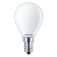 Philips 40W P45 E14 Led-Filament-Lampe Milchglas