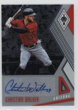 2018 Panini Chronicles Phoenix Signatures Christian Walker #PS-CW Auto 0hk3